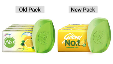 Godrej No.1 Lime And Aloe Vera, 100 G (Pack Of 8)